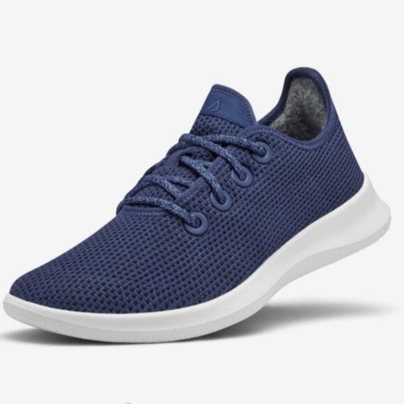 Allbirds Tree Runners Marine Blue sz 9 - Picture 1 of 8